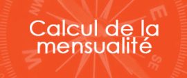 Calcul de la mensualité d'un rachat de crédit