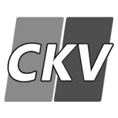 logo ckv n&b